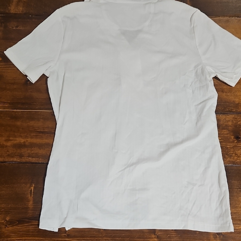 Cutter & Buck Women's White Button Down Shirt - Picture 2 of 5